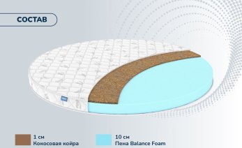 Превью фото Dimax Раунд 11 Кокос