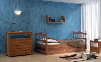 Купить кровать DreamLine Юниор-1 (Бук) Купить кровать DreamLine Юниор-1 (Бук)