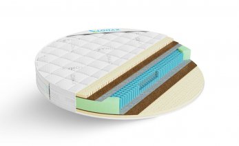 Купить матрас Lonax Round Medium S1000 Купить матрас Lonax Round Medium S1000