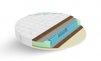 Купить матрас Lonax Round Cocos-Medium TFK Купить матрас Lonax Round Cocos-Medium TFK
