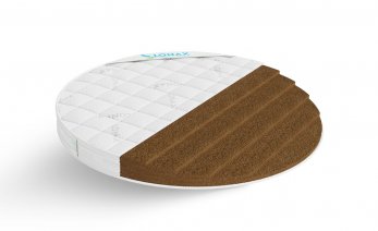Купить матрас Круглый матрас Lonax Round Cocos 15 Купить матрас Круглый матрас Lonax Round Cocos 15
