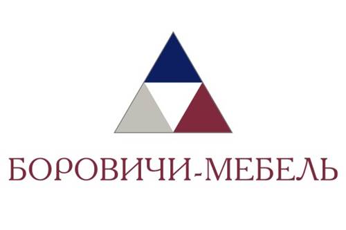 Логотип матрасов Боровичи- Мебель
